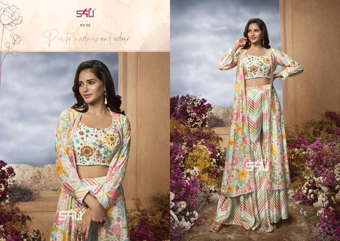 Kyaari By S4u Festive Designer Indo Western Catalog
